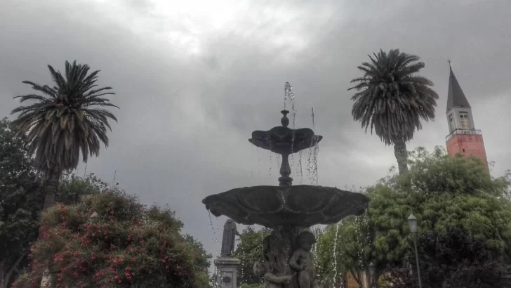 Nubes y viento Sur para arrancar la semana