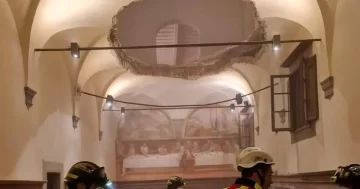 Cayó el techo de una iglesia durante una boda y hay más de 30 heridos, cinco en estado crítico Cayó el techo de una iglesia durante una boda y hay más de 30 heridos, cinco en estado crítico
