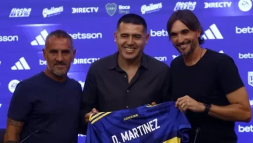 Diego Martínez fue presentado como DT de Boca: “Soñé con este momento” Diego Martínez fue presentado como DT de Boca: “Soñé con este momento”