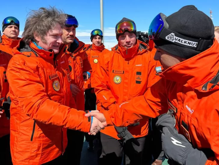 En la Antártida, Milei dio un giro en su agenda ambiental En la Antártida, Milei dio un giro en su agenda ambiental