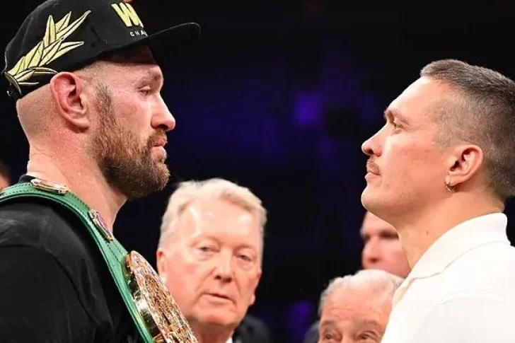 Usik y Fury entraron en la recta final