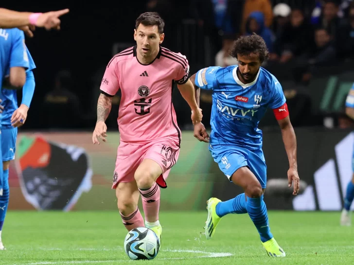 Messi convirtió su primer gol del año en la derrota de Inter Miami en Arabia Saudita Messi convirtió su primer gol del año en la derrota de Inter Miami en Arabia Saudita