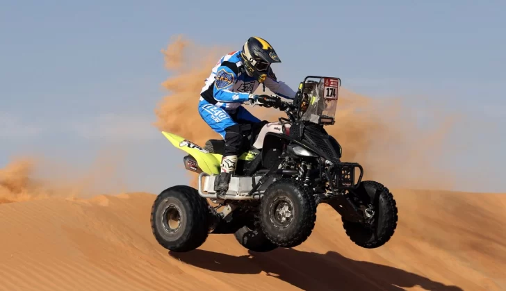 Andújar logró su tercera etapa y aumentó sus chances de ser campeón en quads