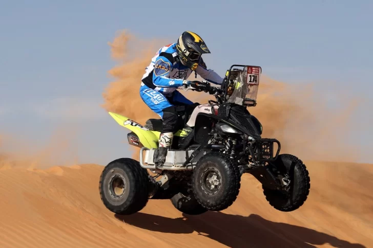 Andújar logró su tercera etapa y aumentó sus chances de ser campeón en quads