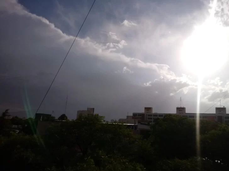 Domingo algo nublado en San Juan Domingo algo nublado en San Juan