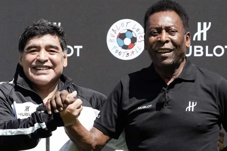 Pelé saludó a Maradona: “Siempre te aplaudiré”