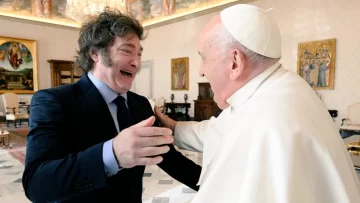 Milei: “El Papa se mostró satisfecho con el programa económico y su contención social”