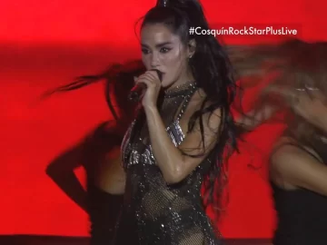 Lali Espósito apuntó contra Javier Milei en pleno show Lali Espósito apuntó contra Javier Milei en pleno show