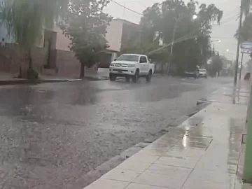 Intensa lluvia en Jáchal provocó calles anegadas, caminos con material de arrastre y árboles caídos Intensa lluvia en Jáchal provocó calles anegadas, caminos con material de arrastre y árboles caídos