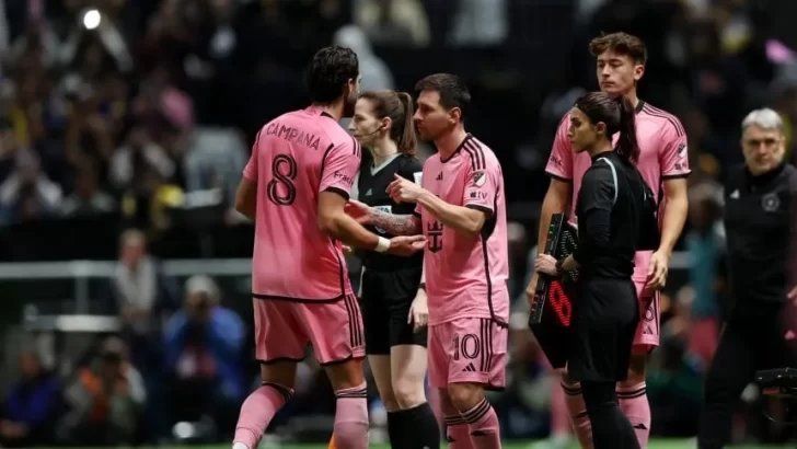 Inter Miami, con pocos minutos de Messi, recibió una dura goleada ante Al Nassr