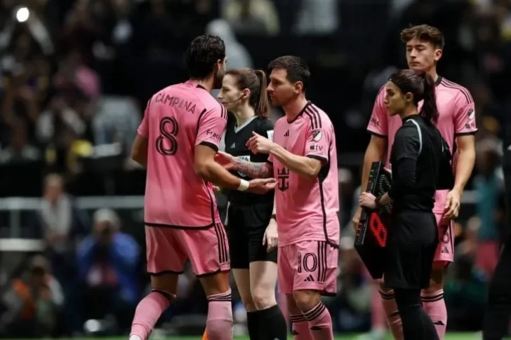 Inter Miami, con pocos minutos de Messi, recibió una dura goleada ante Al Nassr