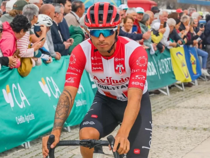 Nico Tivani brilló este viernes en la Vuelta a Algarve que ganó el belga Wout van Aert Nico Tivani brilló este viernes en la Vuelta a Algarve que ganó el belga Wout van Aert