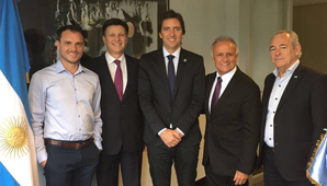 En Panamá, Cáceres recibió a la delegación Argentina por el Cambio Climático En Panamá, Cáceres recibió a la delegación Argentina por el Cambio Climático