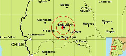 Sismo superficial en el corazón de San Juan trajo pánico entre la gente Sismo superficial en el corazón de San Juan trajo pánico entre la gente