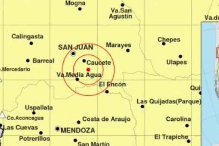 Susto entre los sanjuaninos por un sismo de 4.2°