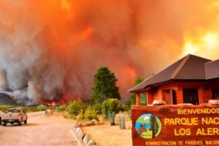 Continúa el combate al fuego y monitoreo por tormentas eléctricas en el Parque Nacional Los Alerces