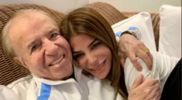 Insólito: Zulemita Menem intervino una foto de Messi y Maradona con la de su padre y se volvió viral Insólito: Zulemita Menem intervino una foto de Messi y Maradona con la de su padre y se volvió viral