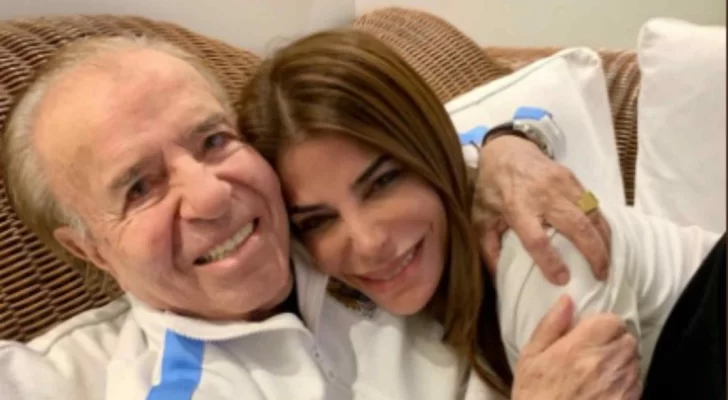 Insólito: Zulemita Menem intervino una foto de Messi y Maradona con la de su padre y se volvió viral Insólito: Zulemita Menem intervino una foto de Messi y Maradona con la de su padre y se volvió viral