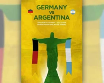 El poster de la final El poster de la final