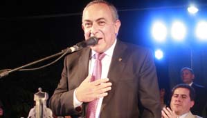 En el 98º aniversario de Chimbas, Tello juró en su segundo mandato En el 98º aniversario de Chimbas, Tello juró en su segundo mandato