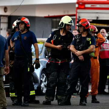Derrumbe mortal en una obra de un barrio porteño Derrumbe mortal en una obra de un barrio porteño