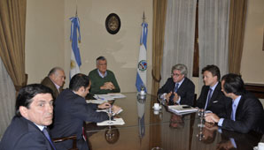 Una reunión entre Gobierno y Barrick definió que Lama continuará sin cambios Una reunión entre Gobierno y Barrick definió que Lama continuará sin cambios