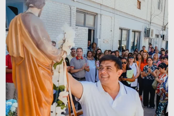 San José visitó el municipio de Jáchal