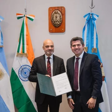 Orrego recibió al embajador de la India que dijo que se trata de una “provincia muy poderosa”