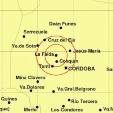 Un fuerte temblor sacudió a Córdoba y advierten que se escuchó un gran estruendo