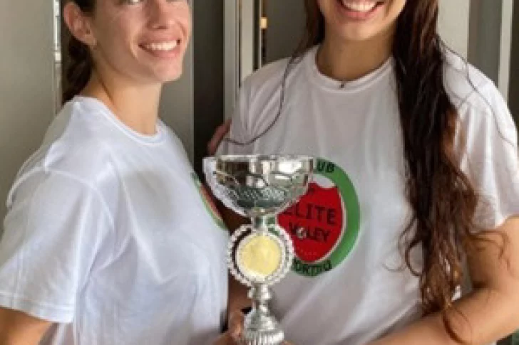 Dos sanjuaninas dieron la vuelta olímpica en España