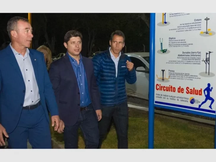 Santa Lucía sumó casi 2 km de obra urbana y de salud Santa Lucía sumó casi 2 km de obra urbana y de salud