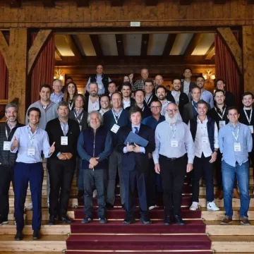 Milei en el Foro Llao Llao: “No creo en una economía dirigista” Milei en el Foro Llao Llao: “No creo en una economía dirigista”