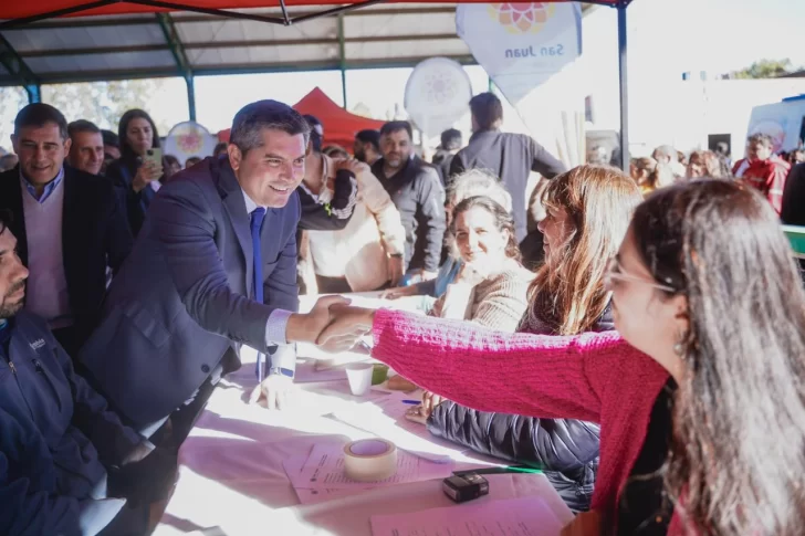 Orrego participó de un nuevo operativo territorial, esta vez en Angaco