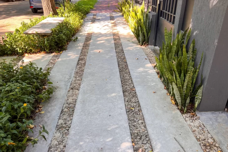 Los espacios verdes en el portal de casa