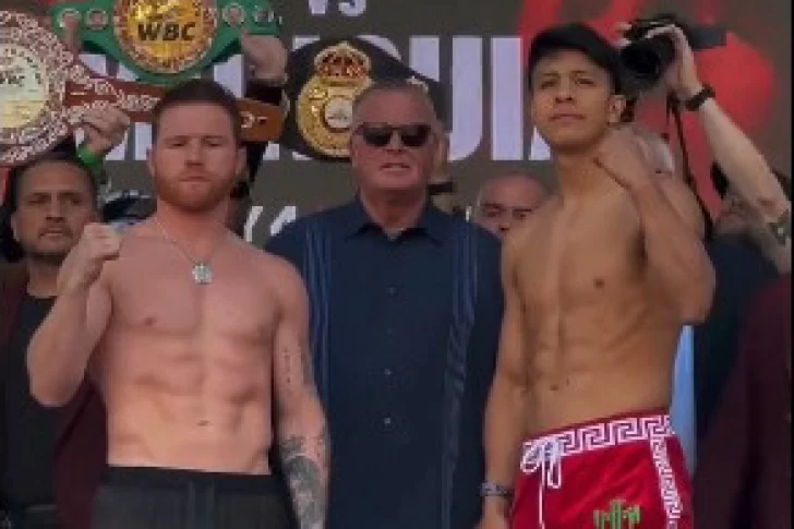 Canelo expone su cetro ante Munguía