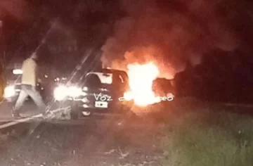 Tres muertos en un impactante choque y posterior incendio Tres muertos en un impactante choque y posterior incendio
