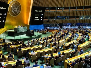 La Asamblea General de la ONU respalda la candidatura palestina a la adhesión