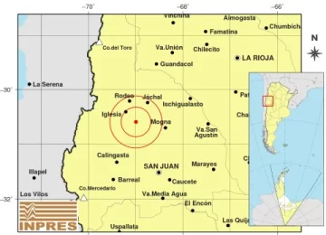 Noche movida en el oeste de San Juan: tres sismos en apenas 4 horas