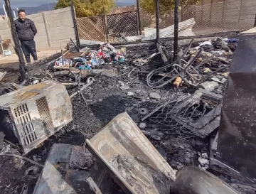 El drama de quedar sin nada, por el fuego