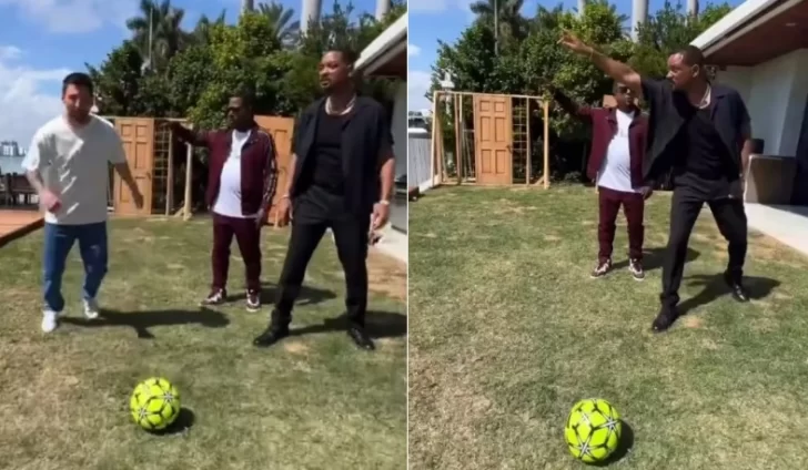 El divertido video de Liones Messi con los actores Will Smith y Martin Lawrence El divertido video de Liones Messi con los actores Will Smith y Martin Lawrence
