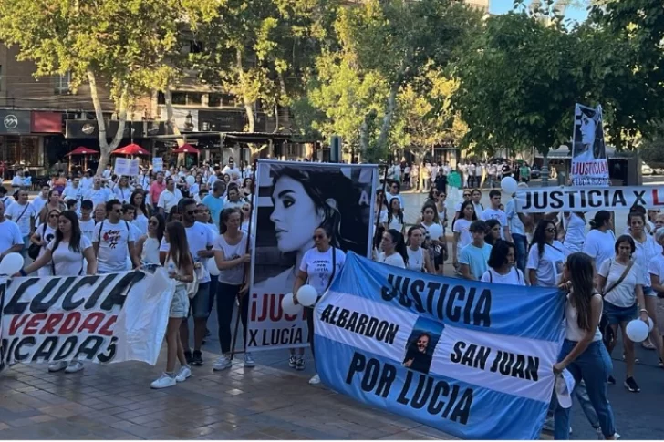Caso Lucía: comenzó la reconstrucción del hecho, con fuertes emociones en el entorno de la chica