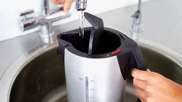 Mostró el truco definitivo para limpiar el sarro de la pava eléctrica Mostró el truco definitivo para limpiar el sarro de la pava eléctrica