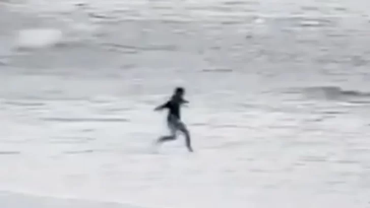 Robó en Villa Gesell, lo persiguió la Policía y se tiró al mar para evitar ser atrapado Robó en Villa Gesell, lo persiguió la Policía y se tiró al mar para evitar ser atrapado