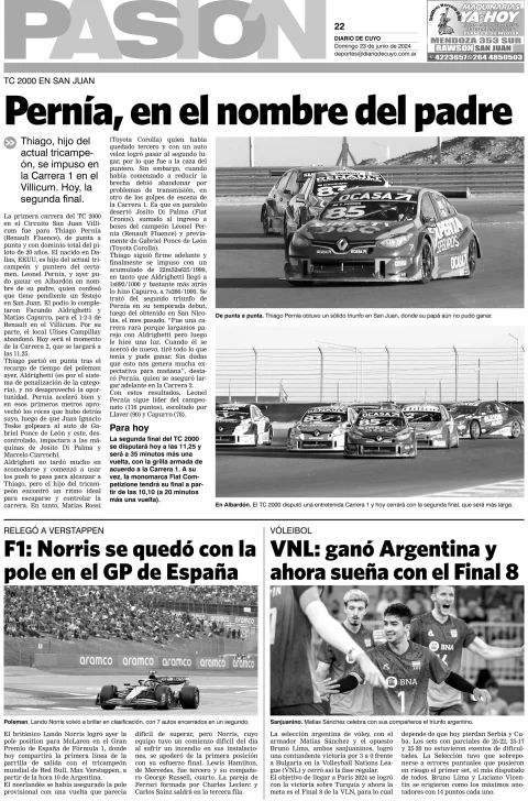 Tapa Pasión 23 de Junio de 2024