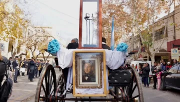 El sable y el óleo de Antonino Aberastain recorrieron la ciudad El sable y el óleo de Antonino Aberastain recorrieron la ciudad