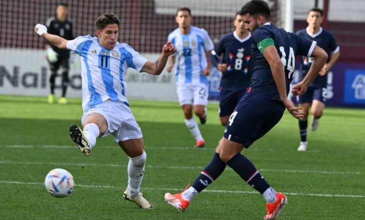 La Selección Sub 23 derrotó a Paraguay en un amistoso preparatorio para los Juegos Olímpicos de París La Selección Sub 23 derrotó a Paraguay en un amistoso preparatorio para los Juegos Olímpicos de París