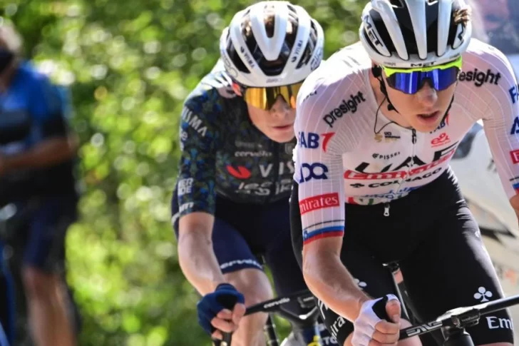 Pogacar ya se puso al frente