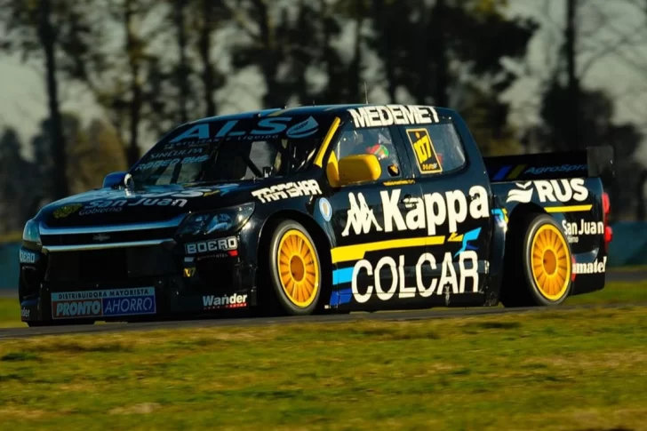 Tobías Martínez la peleó y quedó 12do. en la final del TC Pick Up