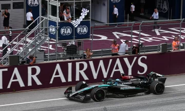 Russell vio caos y ganó Russell vio caos y ganó