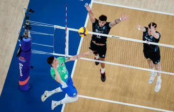 VNL: Argentina perdió pero sigue con chances